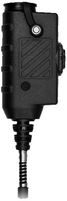 Кнопка РТТ для активных наушников с электретным микрофоном JCK PT500